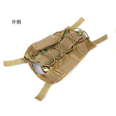 ONLY COVER FAST Helmet Cloth Camouflage Helmet Cover Elastic Rope Camouflage CP Russian Little Green Men Tactical Helmet