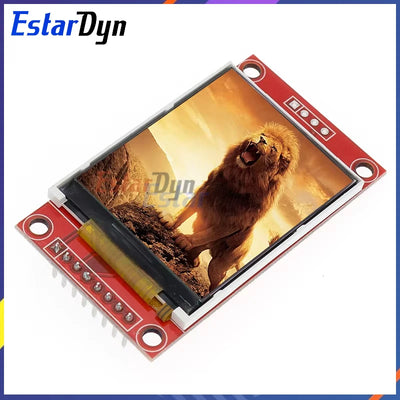 1.77 1.8 inch TFT LCD Module LCD Screen SPI serial 51 drivers 4 IO driver TFT Resolution 128*160 1.8 inch TFT interface