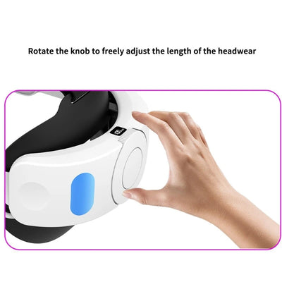 Replacement Head Straps with 1000mAh Battery For Quest3 VR Accessories Reduce Head Pressure for Quest3 Strap