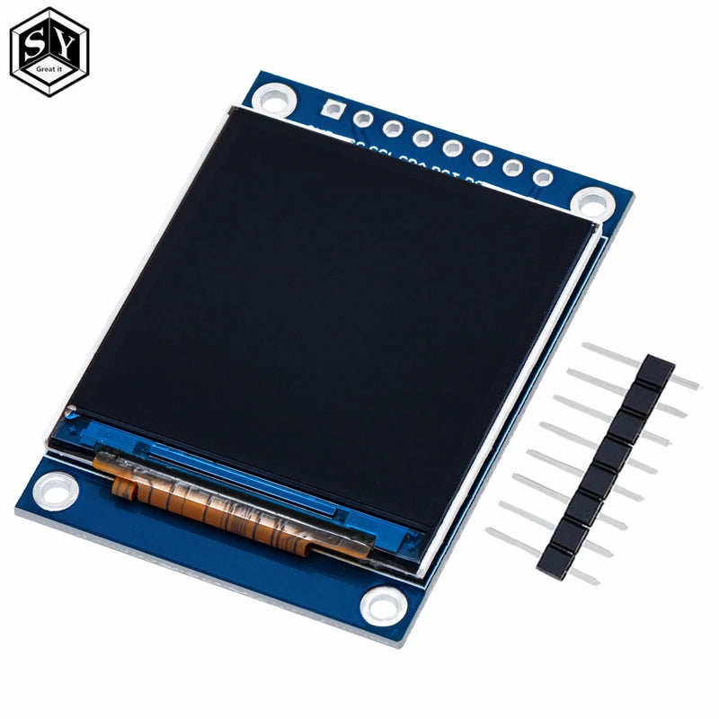 1.54 Inch 1.54" Full Color TFT Display Module HD IPS LCD LED Screen 240x240 SPI Interface ST7789 For Arduino