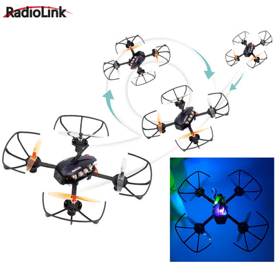 Radiolink F121 121mm 2.4GHz Outdoor/Indoor RTF FPV Racing Drone T8S Controller R8SM Receiver 5.8G Image Transmission For RC Toy