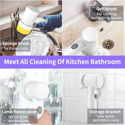 Kitchen Appliances Electric Multi-functional Cleaning Brush Window Cleaning Window Cleaner Bathroom Bathtub Toilet Scrubber