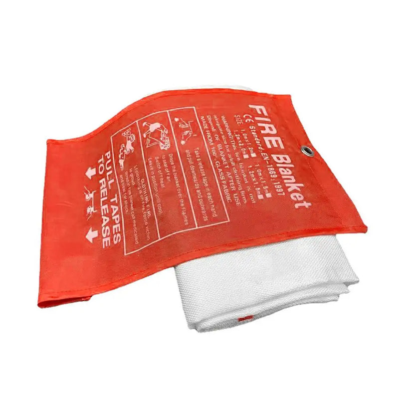 Fire Blanket 1M Fire Flame Retardant Emergency Survival Fire Shelter Escape Blanket Emergency Fire Blanket Fire Extinguisher