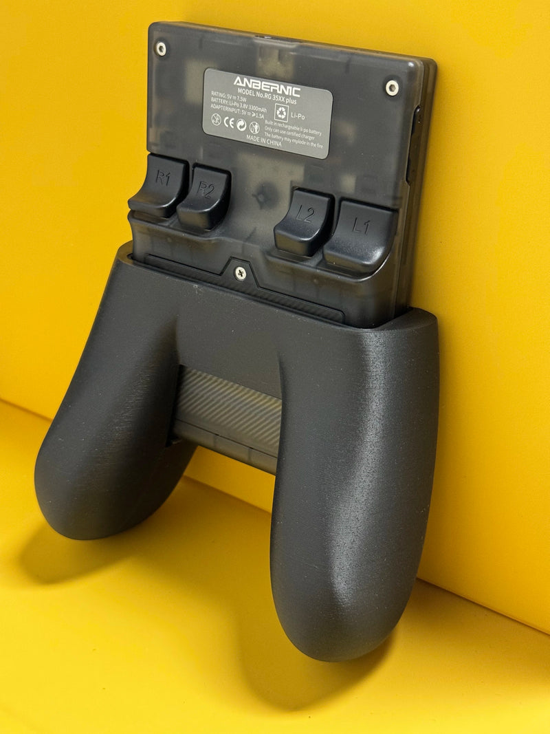 3D Printed Grip Handle For RG35XX Plus Game Console RG35XX+ Handle Controller Adapter Accessories