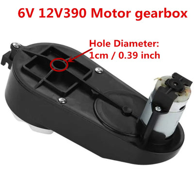 6V12V390 Electric Gearbox Motor Gear Box For Children Kids Ride-On Car Bike Toy Accessories Replacement Motor