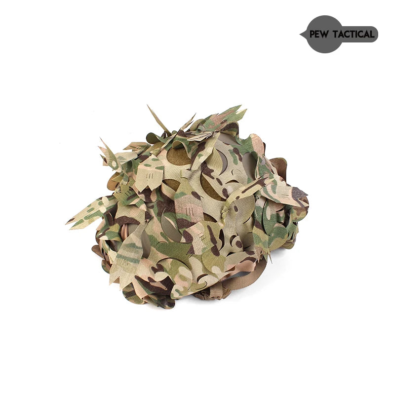 PEW TACTICAL PREDATOR GHILLIE HELMET COVER AIRSOFT ACCESSORIES