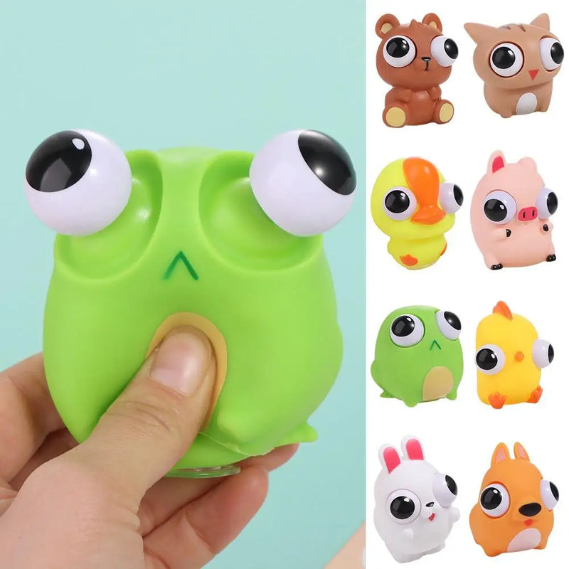 Pop Eye Squeeze Sensory Toys Grass Eyes Popping Out Toy Sensory Fidget Toy Eyeball Bouncing Toy Stress Relief Toy Christmas Gift