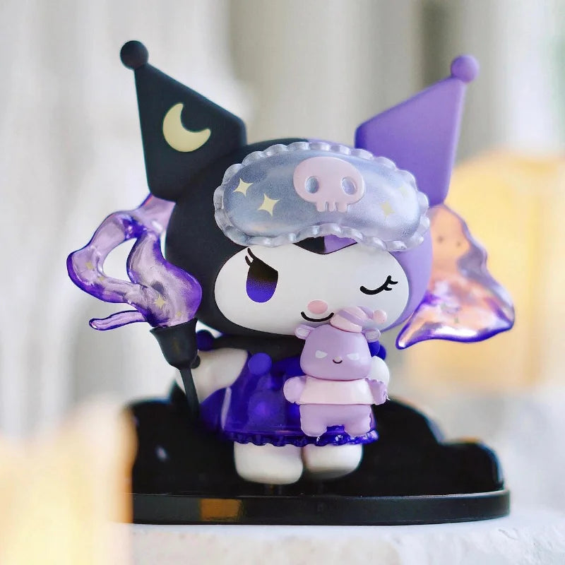 Genuine TOPTOY Sanrio Kuromi Werewolf Series Mysterious Blind Box Collectible Figure Model Mysterious Box Girl Doll Holiday Gift