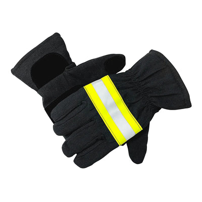 Fire Gloves Forest Fire Extinguishing Flame Retardant Emergency Rescue Reflective Strip High-Temperature Resistant Protective