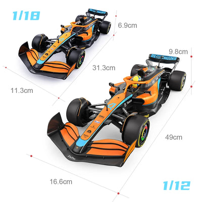 1/12 F1 McLaren MCL36 #4 Lando Norris Formula 1 Racing RC Car Toys Model Remote Control Vehicle 1/18 Scale Collection Toy Gifts