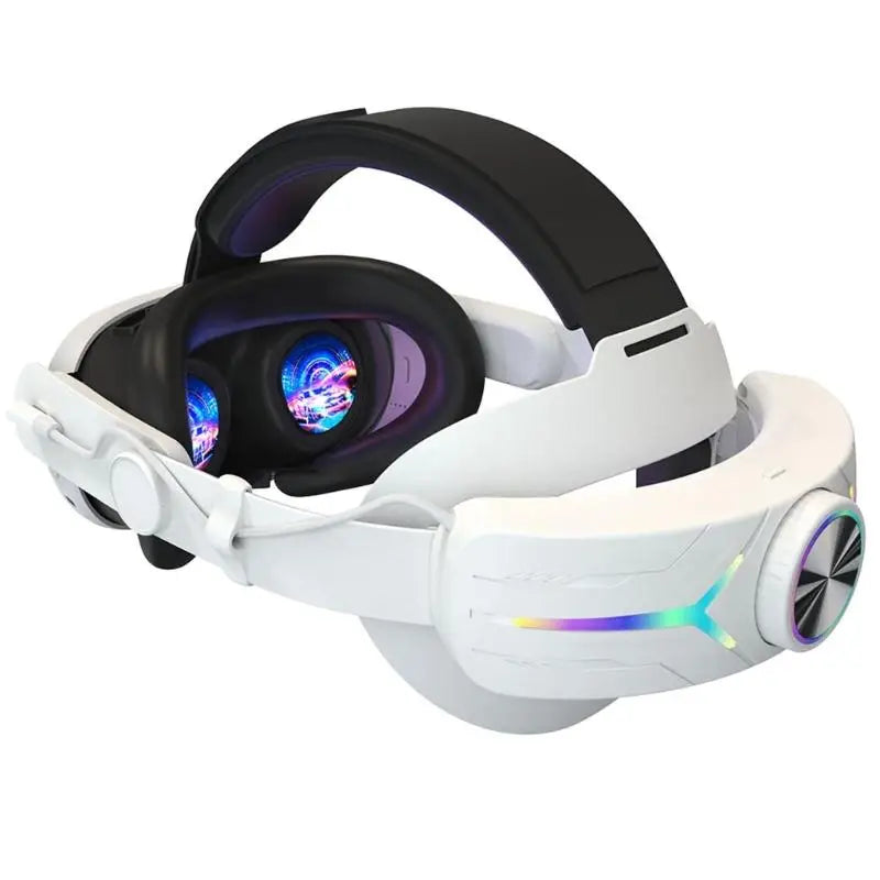 Comfortable Adjustable RGB Head Strap 8000mAh Battery for VR Headset Headband Perfect for Immersive VR Adventures