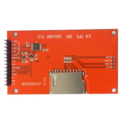 Factory Orginal 2.8" 240*320 ILI9341 Smart Display Screen 2.8inch SPI LCD TFT Module With/Without Touch TFT display