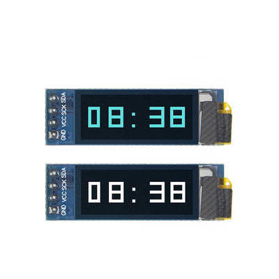 0.91 Inch OLED Module 0.91" White Blue 128X32 LCD LED Display 0.91" IIC Communicate for Arduino