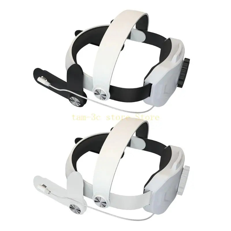 Adjustable Head Strap For Meta quest 3 Gaming Improve Comfort and Stability Headband with Built in 6000mAh Battery Better Fit