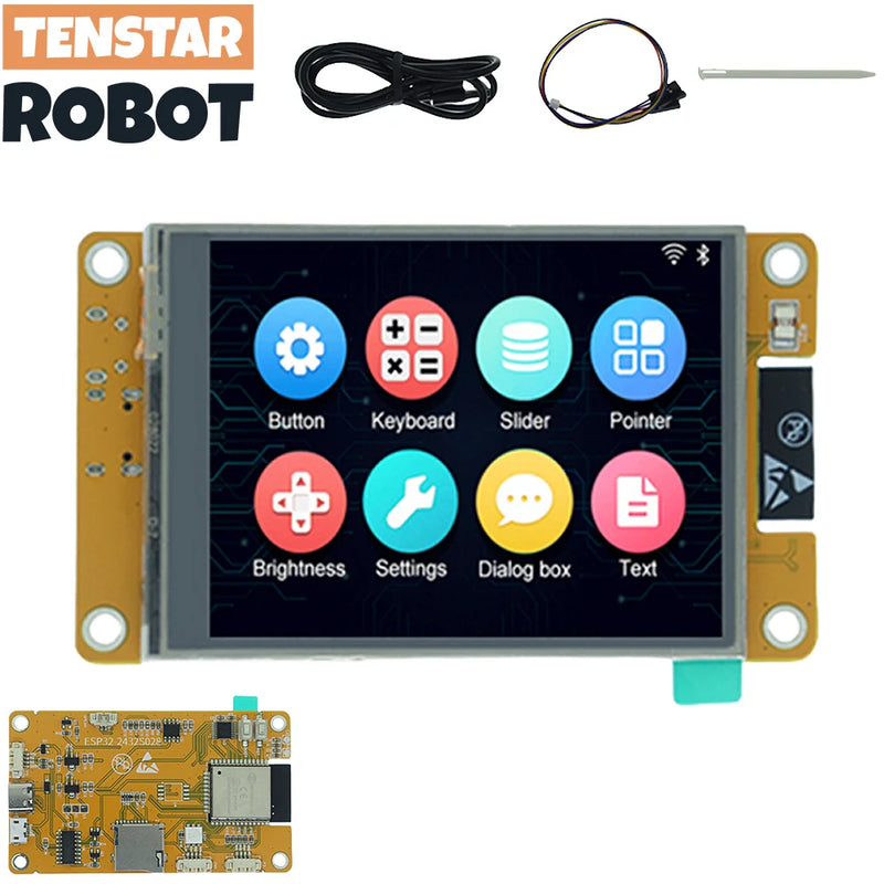 ESP32 Development Board  with 2.8inch LCD Arduino LVGL WIFI&Bluetooth 240*320 Smart Display Screen TFT Module With Touch WROOM