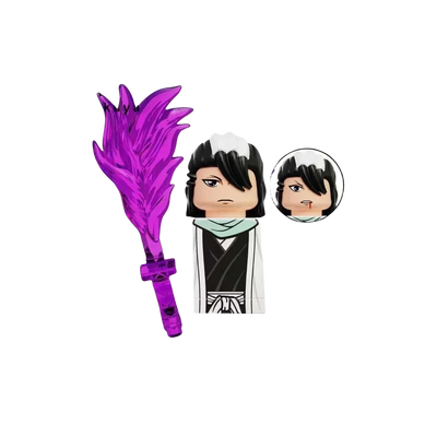 Bleach Anime Cartoon  Ulquiorra Building Blocks Mini Action Figures Assembly Birthday Educational Toy Kids Christmas Gifts