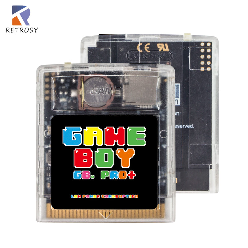 3000 IN 1 Game Cartridge for Gameboy Color Game Boy Everdrive Cart GB GBC Retro Collection with One Button Reset Function