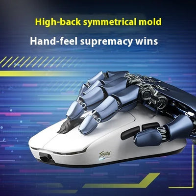 In Stock Scyrox V8 Mouse Dual Mode Wireless Mouse Paw3950 8K Low Latency Gaming Mice Lightweight Nordic52840 Custom PC Accessory