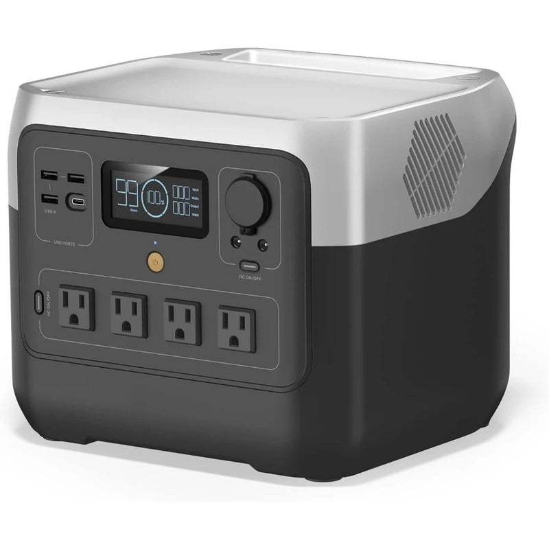 Portable Power Station RIVER 2 Pro, LiFePO4 Battery, 70 Minute Fast Charging, 4x800W, X-Boost 1600W, AC Power Socket, 768Wh