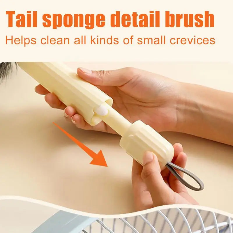 Blind Blade Cleaning Cloth Window Cleaning Brush Useful Microfiber Air Conditioner Duster Car Electric Fan Cleaner Washable Tool