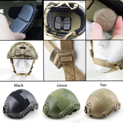 New FAST Helmet Airsoft MH Camouflage Tactical Helmets ABS Sport Outdoor Tactical Helmet