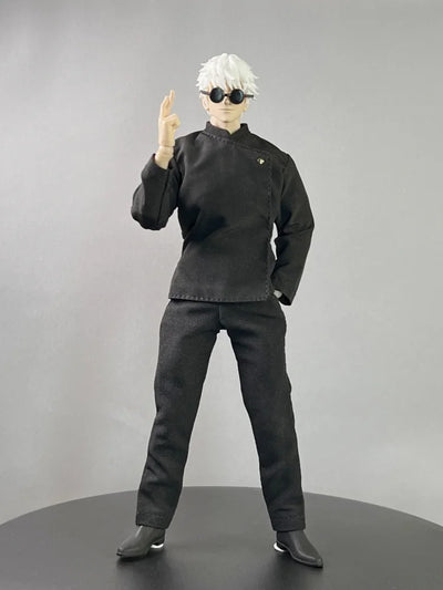 【High Quality] shf 1/12 Scale Jepanese Anime Series Jujutsu Kaisen Satoru Gojo Clothes Set  for 6" Action Figure Model Body Toys