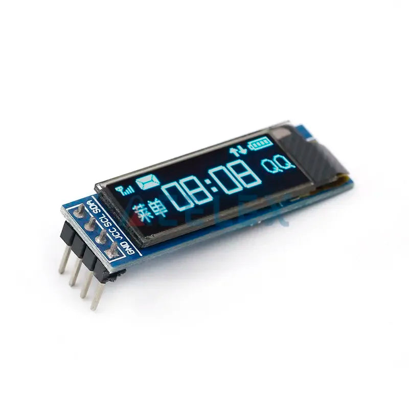 0.91 inch OLED module 0.91" white/blue OLED 128X32 OLED LCD LED Display Module 0.91" IIC Communicate