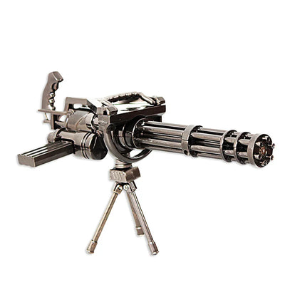 PUBG Keychain 18cm Gatling Gun Model 98K AWM AKM M24 Mini Metal Key Ring Pendant Car Key Chain Collectible Holiday Gift Toy Guns