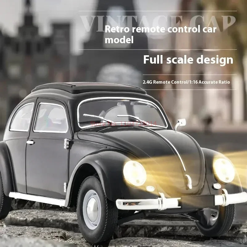 Wpl 1/16 Rc Car D62mini For Vw Beetle Hardtop Sedan Model 1949-1963 Carremote Control Rc Climbing Car Toy