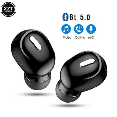 Universal X9 Mini 5.0 Blueton-compatible Earphone Sport Gaming Headset with Mic Wireless headphones Handsfree Stereo Earbuds