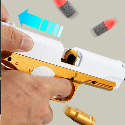 Shell Throwing M1911 Toys Gun Ejection Handgun Soft Darts Bullets Airsoft Pistol For Boys Outdoor Sports Shooting Gift