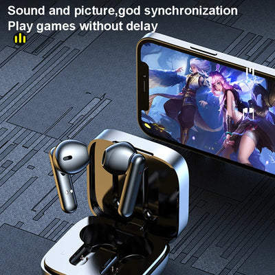 Bluetooth 5.3 Earphones TWS Wireless Headphones Sports Gaming Headsets Waterproof Noise Reduction In-Ear Earbuds for iPhone