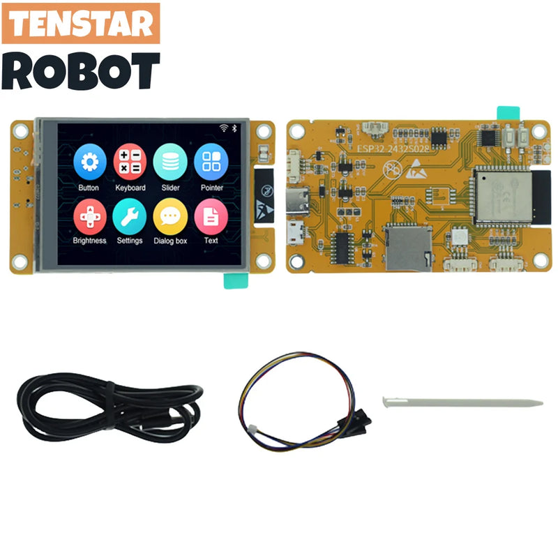 ESP32 Development Board  with 2.8inch LCD Arduino LVGL WIFI&Bluetooth 240*320 Smart Display Screen TFT Module With Touch WROOM