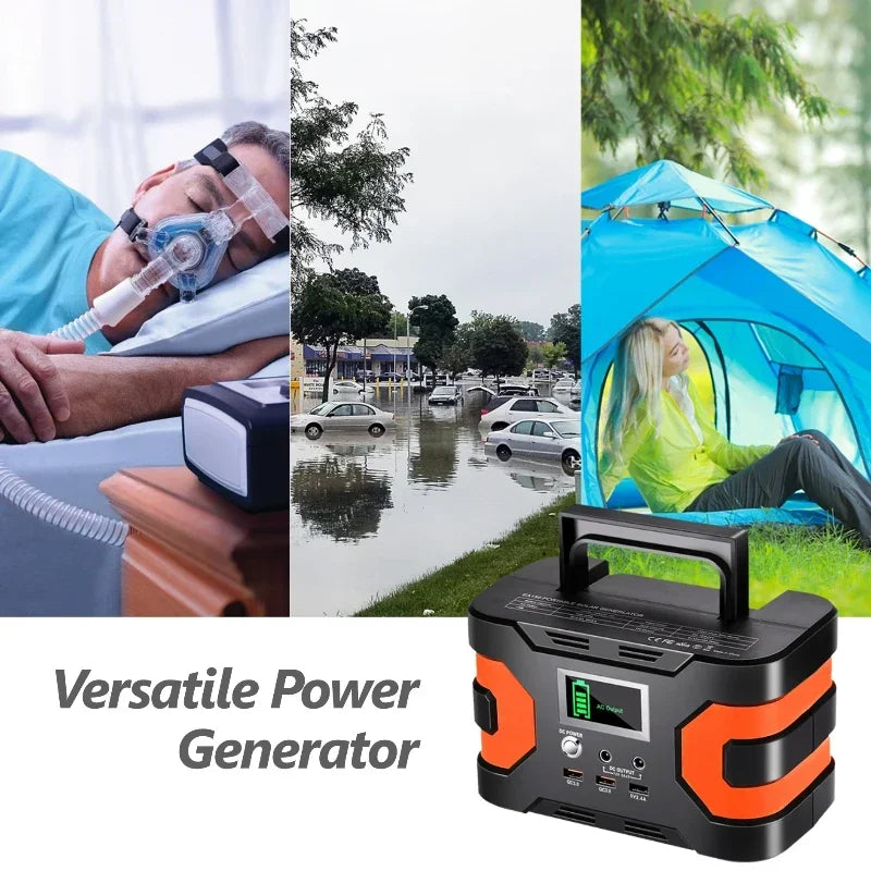 For Outdoor Camping USA Warehouse EA150 Power Banks 150W 45000mAh Inverter Solar Portable Generators Portable Power Station