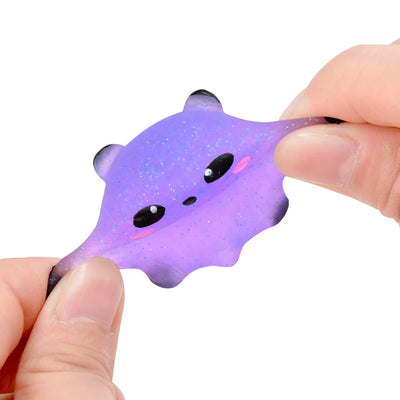 Kawaii Squishy Fidget Toys Mochi Glitter Animal Squeeze Sensory Stress Relief ADHD Autism Anxiety Therapy Kids Party Favors