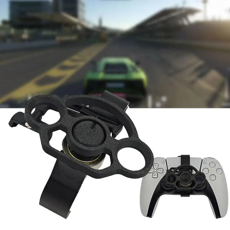 Mini 3D Printing Handle Steering Wheel For PS5 And PS5 Slim Game Controller Auxiliary Replacement Accessories