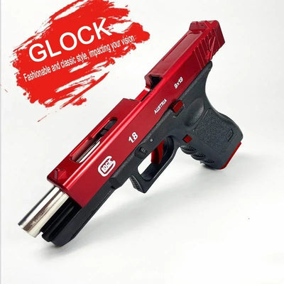 Hand Gezheng Locke G18 Empty Pull Warehouse Three-hook Machine for Shooting Toy Gun and Quick-release Terra To Grab Boy's Gift