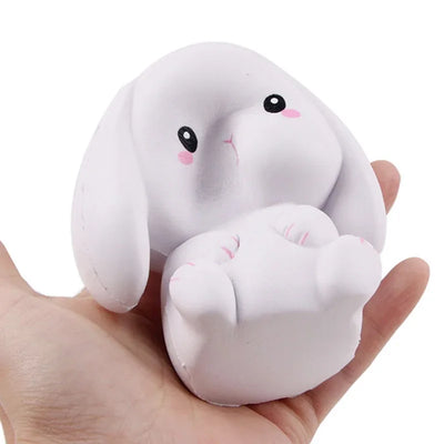 Squishy Kawaii Jumbo Rabbit Simulation Cream Scented Slow Rising Squishies Creative Soft Stress Relief Squeeze Toys 11x10 CM