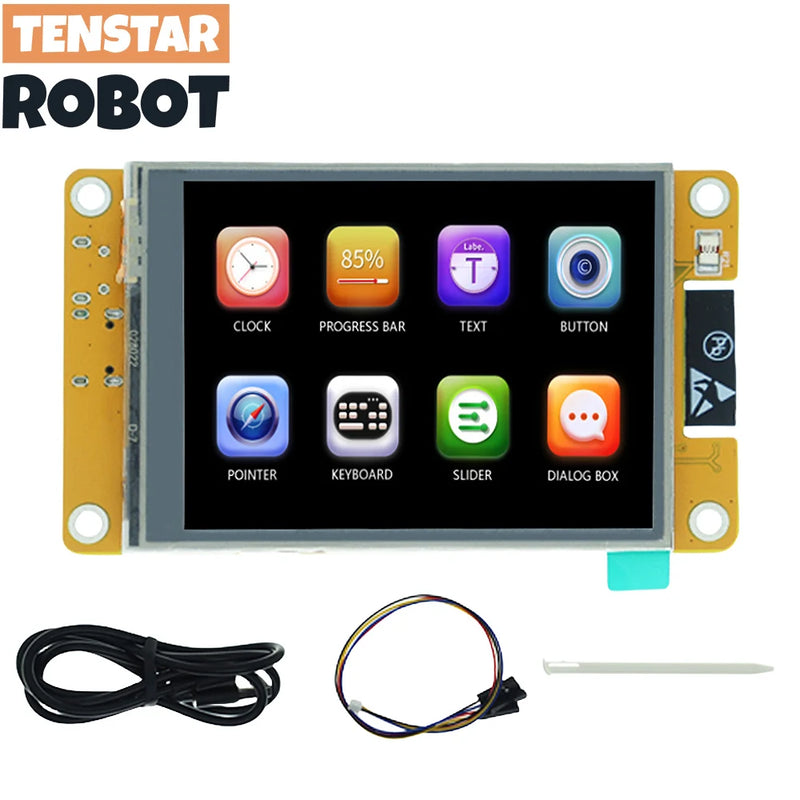 TENSTAR ROBOT ESP32 Arduino LVGL WIFI&Bluetooth Development Board 2.8 Inch 240*320 Smart Display Screen TFT Module With Touch