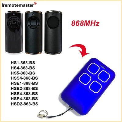 Compatible HORMANN BiSecur HSE1 HSE2 HSE4 868 BS Remote Control Duplicator HORMANN BS HS1 HS4 HS5 868.3MHz Garage Command Opener