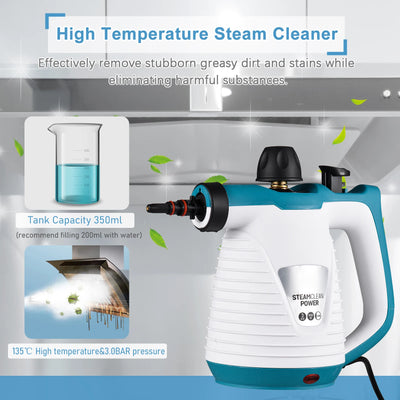 High Temperature And Pressure Steam Cleaner 1050W 110V 220V Electric Steaming Cleaner For Air Conditioner Kitchen Hood Cleaning