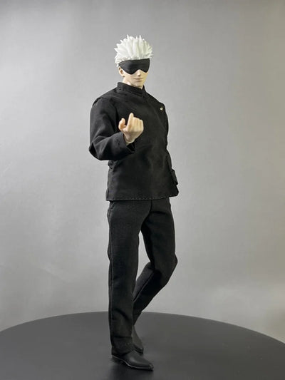 【High Quality] shf 1/12 Scale Jepanese Anime Series Jujutsu Kaisen Satoru Gojo Clothes Set  for 6" Action Figure Model Body Toys