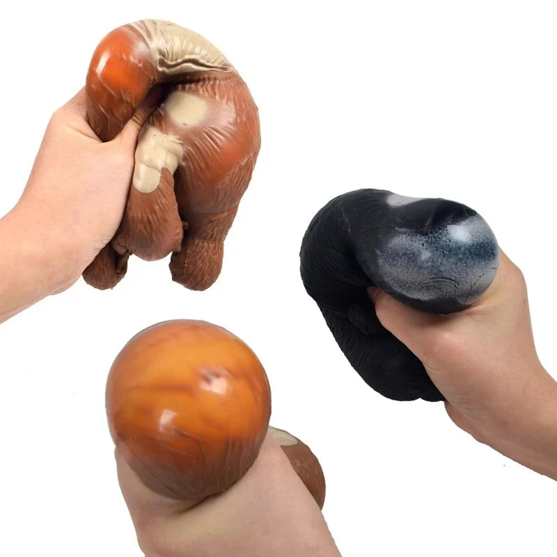 Big Giant Antistress Orangutan Fidget Toys Squishy Squeeze Toys Elastic Monkey Funny Gorilla Stress Relief Games Mini Kids Gift