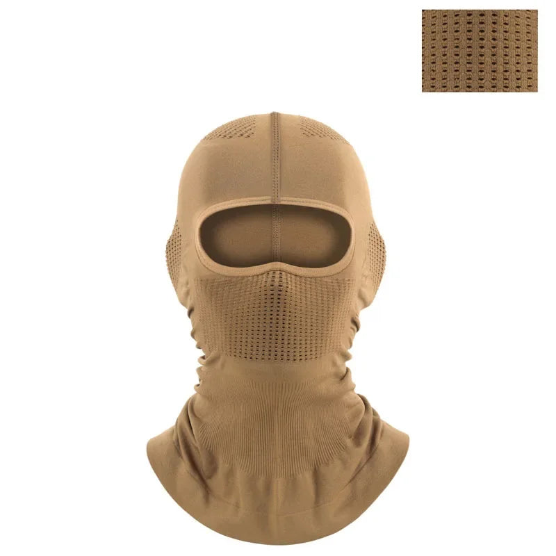 Outdoor Anti-UV Cycling Full Face Scarf Ski Breathable Cover Camouflage Balaclava Neck Head Tactical Airsoft Cap Helmet Liner