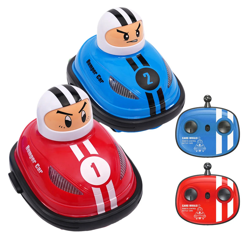 Remote Controlled Bumper Cars Impact-resistant Lovely Vehicle Toy For Home