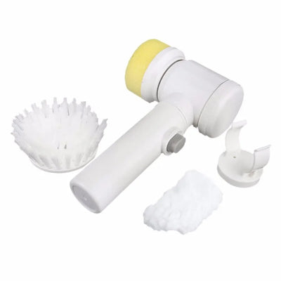 5 In 1 Multifunctional Electric Household Brush ABS Nylon Kitchen Bathtub Cleaning Window Brush Cleaner