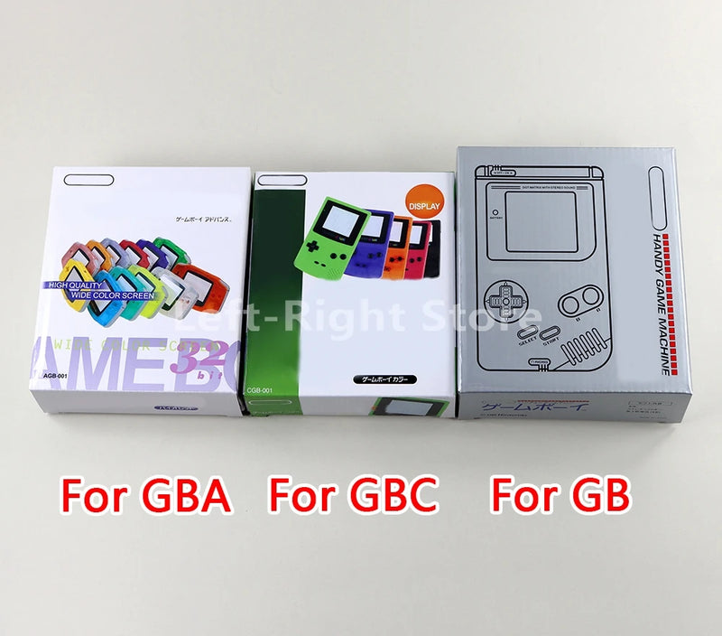 1PC For GBA GBC Game Console New Packing Box Carton For Gameboy Advance SP GBA SP GB New Packaging Protect Box