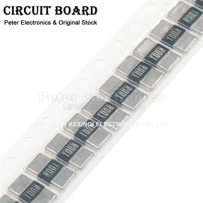 20PCS 2512 SMD Alloy Resistor 2W 1% 0.1R 0.1 ohm R100 R010 R020 R050 R100 R200 R220 R330 R470 R500 1R00 Resistance