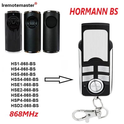 Compatible HORMANN BiSecur HSE1 HSE2 HSE4 868 BS Remote Control Duplicator HORMANN BS HS1 HS4 HS5 868.3MHz Garage Command Opener