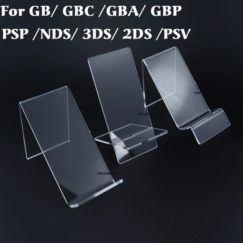 Game Console Exhibition Bracket For GB GBC GBA GBP PSP NDS 3DS 2DS PSV Psvita Acrylic Display Stand